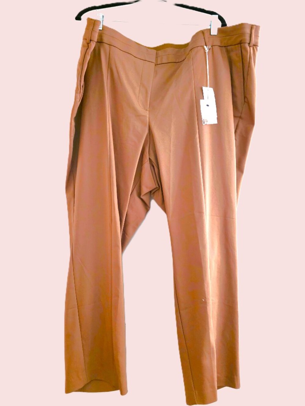 Lane Bryant - The Allie Skinny Ankle tan slacks